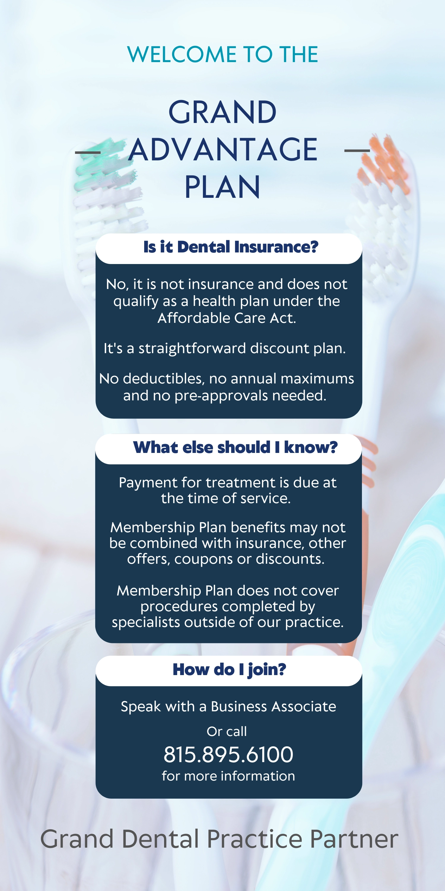 Further details for Grand Advantage Plan